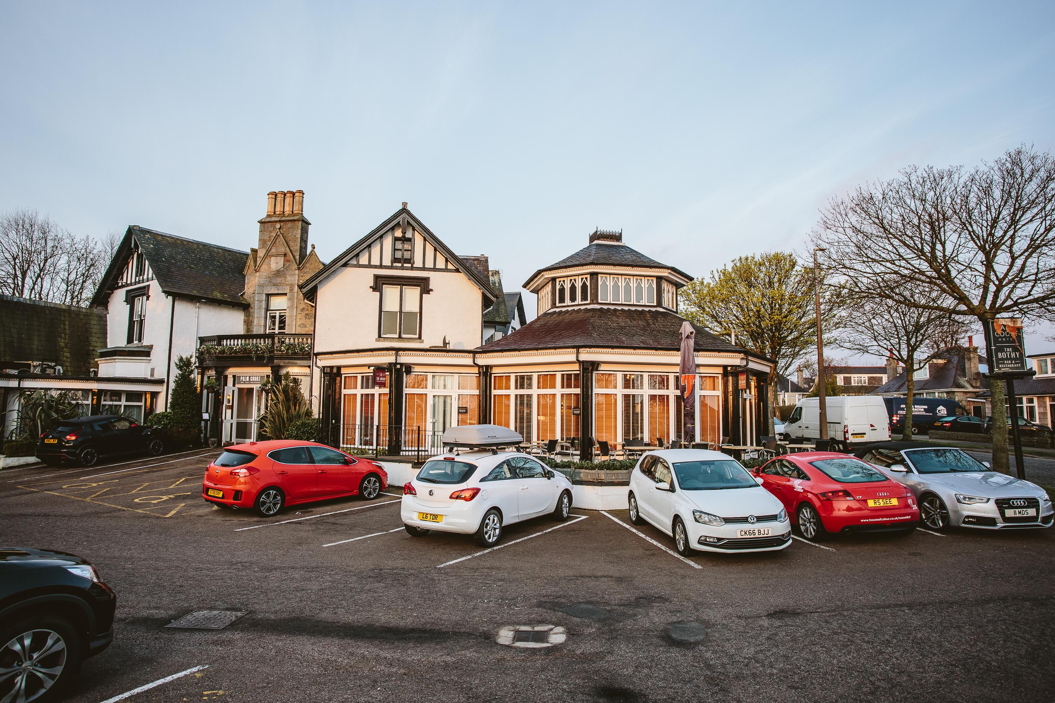 Palm Court Hotel Aberdeen Eksteriør bilde